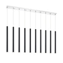 Z-Lite 24" High Forest 10 Light Linear Chandelier image 2