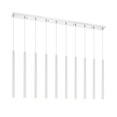 Z-Lite 24" High Forest 10 Light Linear Chandelier image 4