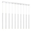 Z-Lite 24" High Forest 10 Light Linear Chandelier image 6