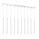 Z-Lite 24" High Forest 10 Light Linear Chandelier image 8