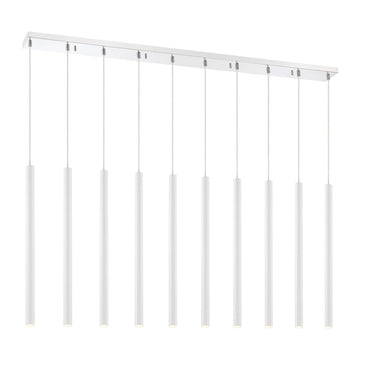 Z-Lite 24" High Forest 10 Light Linear Chandelier image 8