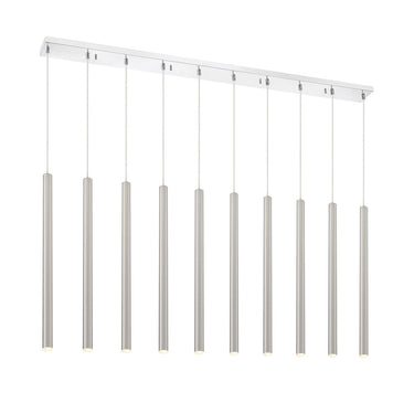 Z-Lite 24" High Forest 10 Light Linear Chandelier image