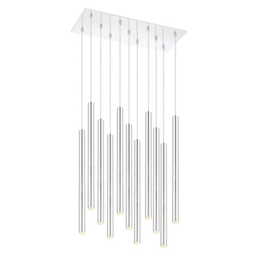 Z-Lite 24" High Forest 11 Light Chandelier image 1
