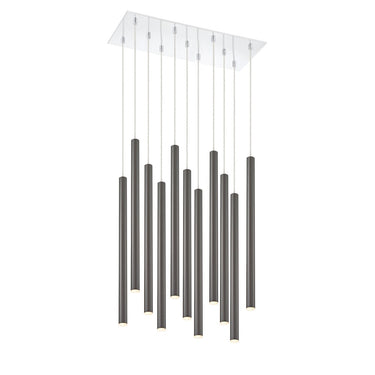 Z-Lite 24" High Forest 11 Light Chandelier image 3