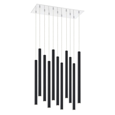 Z-Lite 24" High Forest 11 Light Chandelier image 7
