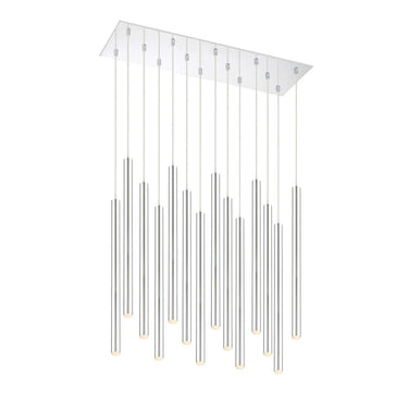 Z-Lite 24" High Forest 14 Light Chandelier image 1