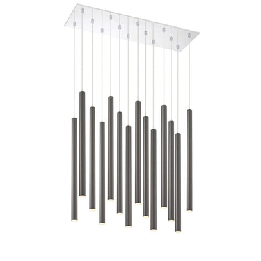 Z-Lite 24" High Forest 14 Light Chandelier image 3