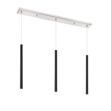 Z-Lite 24" High Forest 3 Light Linear Chandelier image 1