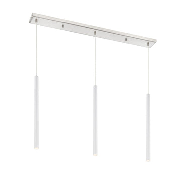 Z-Lite 24" High Forest 3 Light Linear Chandelier image 2