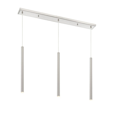 Z-Lite 24" High Forest 3 Light Linear Chandelier image