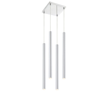 Z-Lite 24" High Forest 4 Light Chandelier image 1