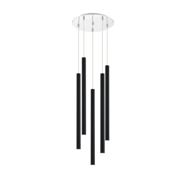 Z-Lite 24" High Forest 5 Light Chandelier image 10