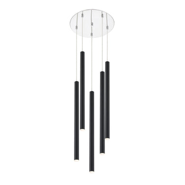 Z-Lite 24" High Forest 5 Light Chandelier image 2