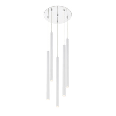 Z-Lite 24" High Forest 5 Light Chandelier image 3