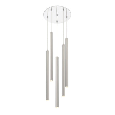 Z-Lite 24" High Forest 5 Light Chandelier image