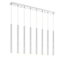 Z-Lite 24" High Forest 8 Light Linear Chandelier image 1