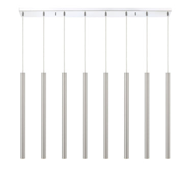 Z-Lite 24" High Forest 8 Light Linear Chandelier image 12