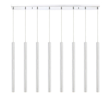 Z-Lite 24" High Forest 8 Light Linear Chandelier image 13