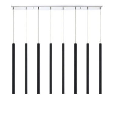 Z-Lite 24" High Forest 8 Light Linear Chandelier image 14
