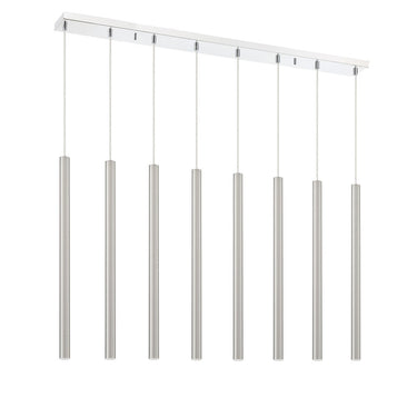 Z-Lite 24" High Forest 8 Light Linear Chandelier image 16