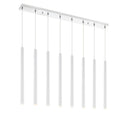 Z-Lite 24" High Forest 8 Light Linear Chandelier image 3