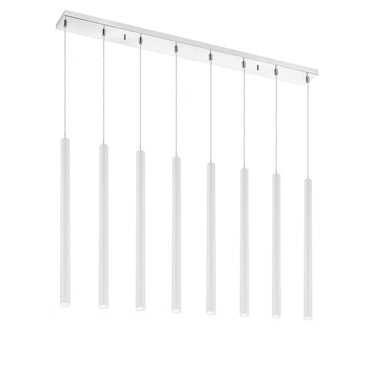 Z-Lite 24" High Forest 8 Light Linear Chandelier image 3