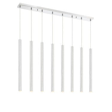 Z-Lite 24" High Forest 8 Light Linear Chandelier image 5