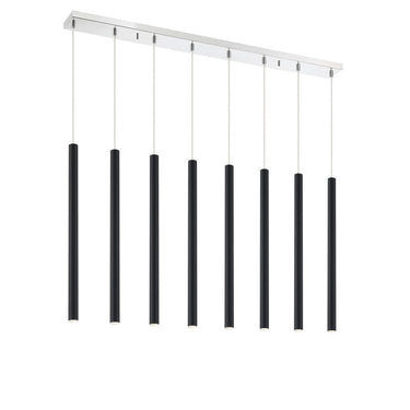 Z-Lite 24" High Forest 8 Light Linear Chandelier image 6