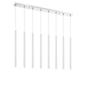 Z-Lite 24" High Forest 8 Light Linear Chandelier image 7