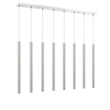 Z-Lite 24" High Forest 8 Light Linear Chandelier image 8