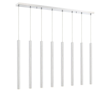 Z-Lite 24" High Forest 8 Light Linear Chandelier image 9