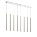 Z-Lite 24" High Forest 8 Light Linear Chandelier image
