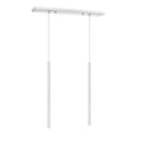 Z-Lite 24" High Forest Chrome 2 Light Linear Chandelier image 11