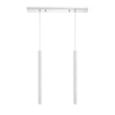 Z-Lite 24" High Forest Chrome 2 Light Linear Chandelier image 13