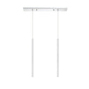 Z-Lite 24" High Forest Chrome 2 Light Linear Chandelier image 15