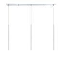 Z-Lite 24" High Forest Chrome 3 Light Linear Chandelier image 15