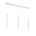 Z-Lite 24" High Forest Chrome 3 Light Linear Chandelier image 3