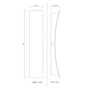 Z-Lite 24" High Landrum 2 Light Outdoor Wall image 7