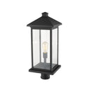 Z-Lite 24" High Portland 1 Light Outdoor Post Mount Fixture image 2