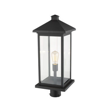 Z-Lite 24" High Portland 1 Light Outdoor Post Mount Fixture image 2