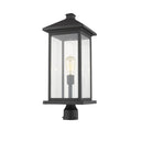 Z-Lite 24" High Portland 1 Light Outdoor Post Mount Fixture image 3