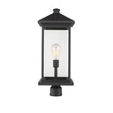 Z-Lite 24" High Portland 1 Light Outdoor Post Mount Fixture image