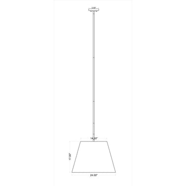 Z-Lite 24" Lilly 1 Light Pendant image 28