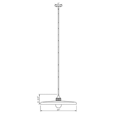 Z-Lite 24" Paloma 1 Light Pendant image 21