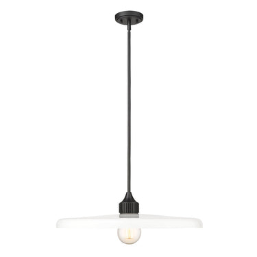Z-Lite 24" Paloma Gloss Opal 1 Light Pendant image 1