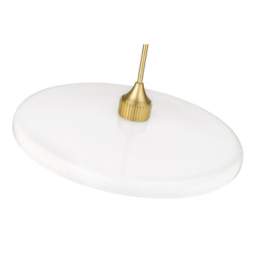 Z-Lite 24" Paloma Gloss Opal 1 Light Pendant image 11