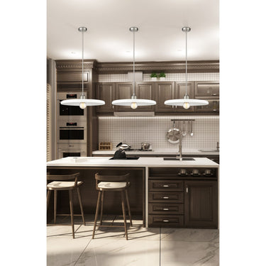 Z-Lite 24" Paloma Gloss Opal 1 Light Pendant image 18