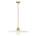 Z-Lite 24" Paloma Gloss Opal 1 Light Pendant image 2
