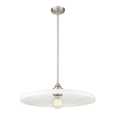 Z-Lite 24" Paloma Gloss Opal 1 Light Pendant image 3