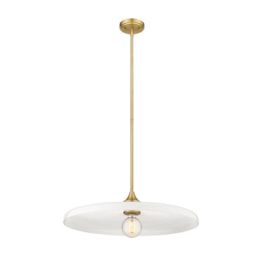 Z-Lite 24" Paloma Gloss Opal 1 Light Pendant image 5